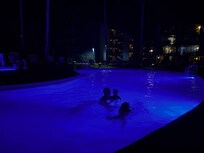 Night time swimming