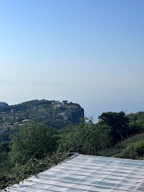 La vista desde la habitación que nos tocó