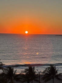 Morning view from the balcony