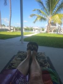 Had some down time to relax and read a book.
