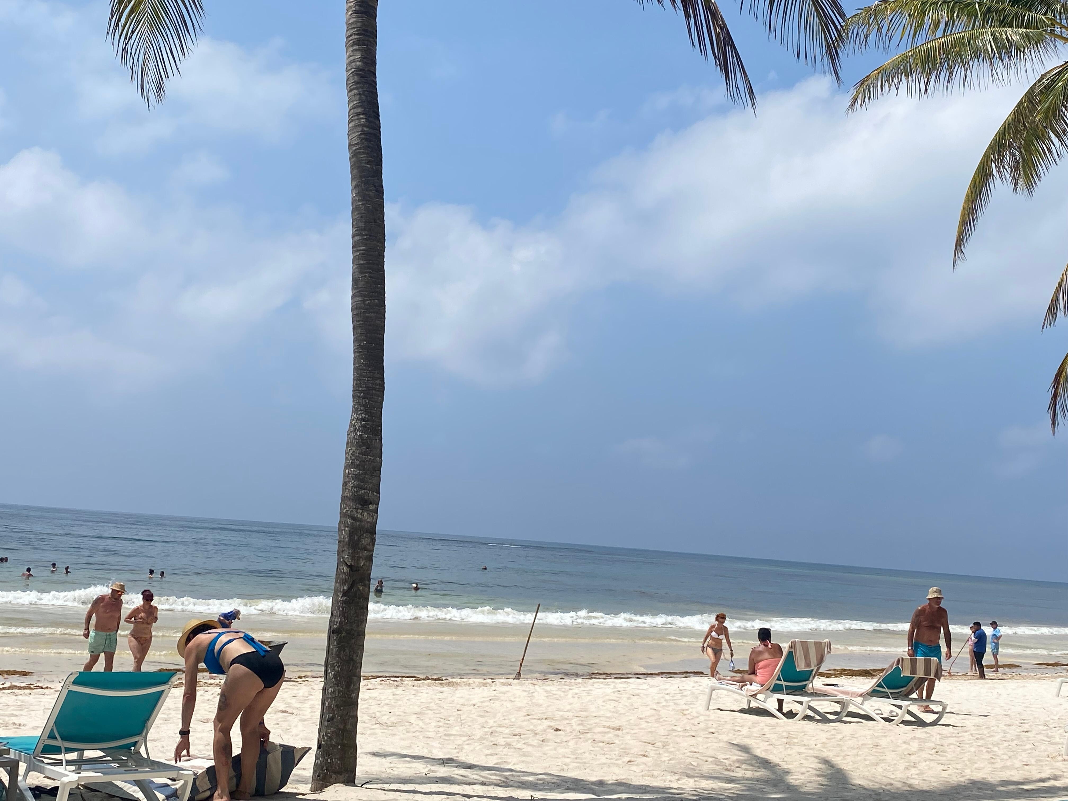 Beautiful beach day.