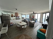 Dining and living room.