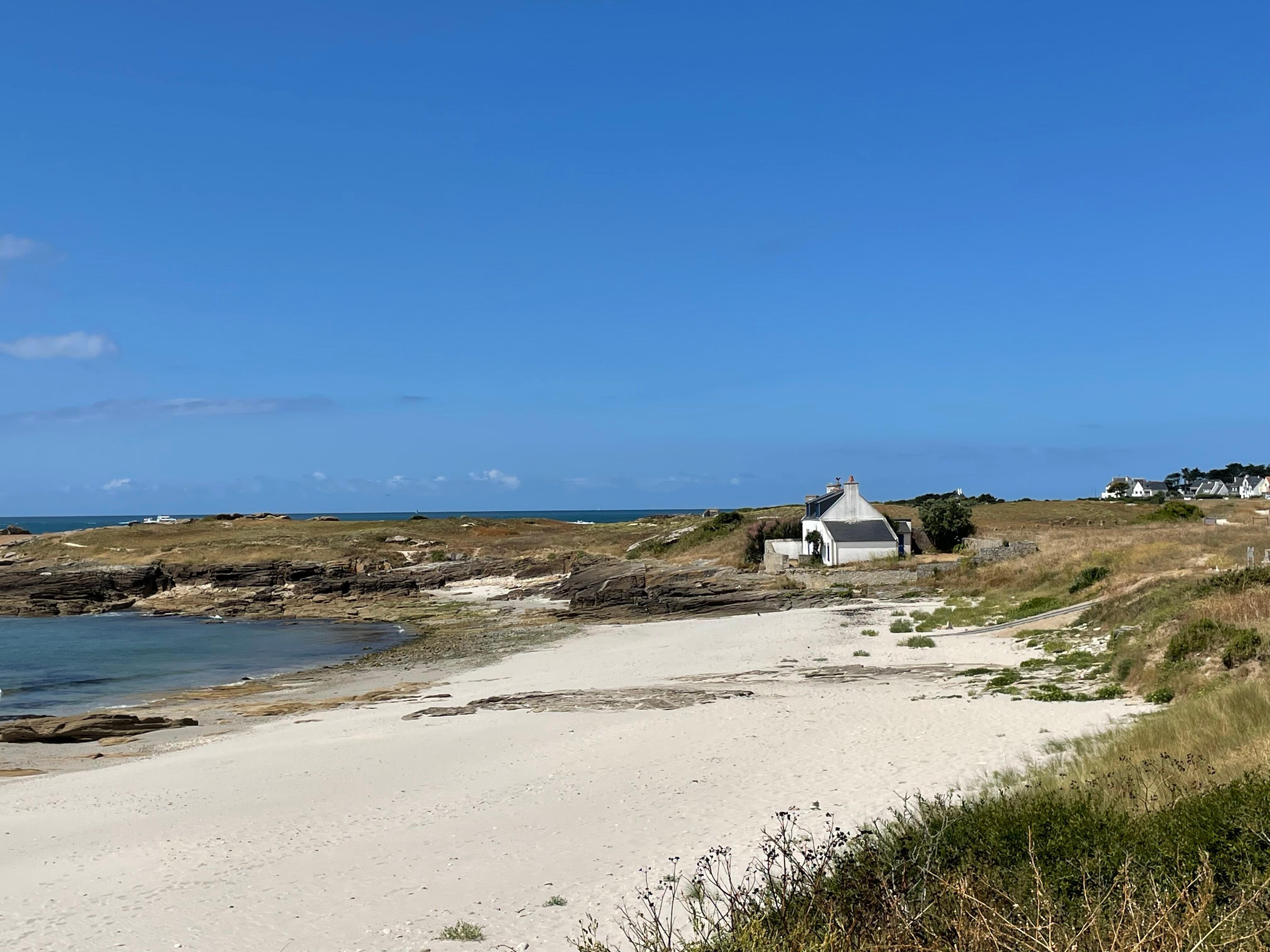 Vue sur une des plages à proximité 