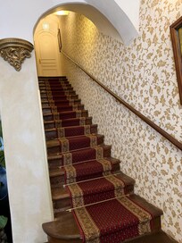 Staircase to our room