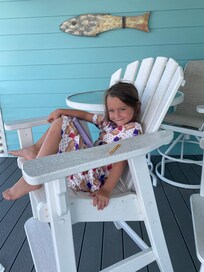 6 year old Nora chillin' on the balcony ;-)