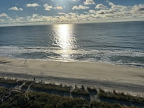 The view from the living room balcony