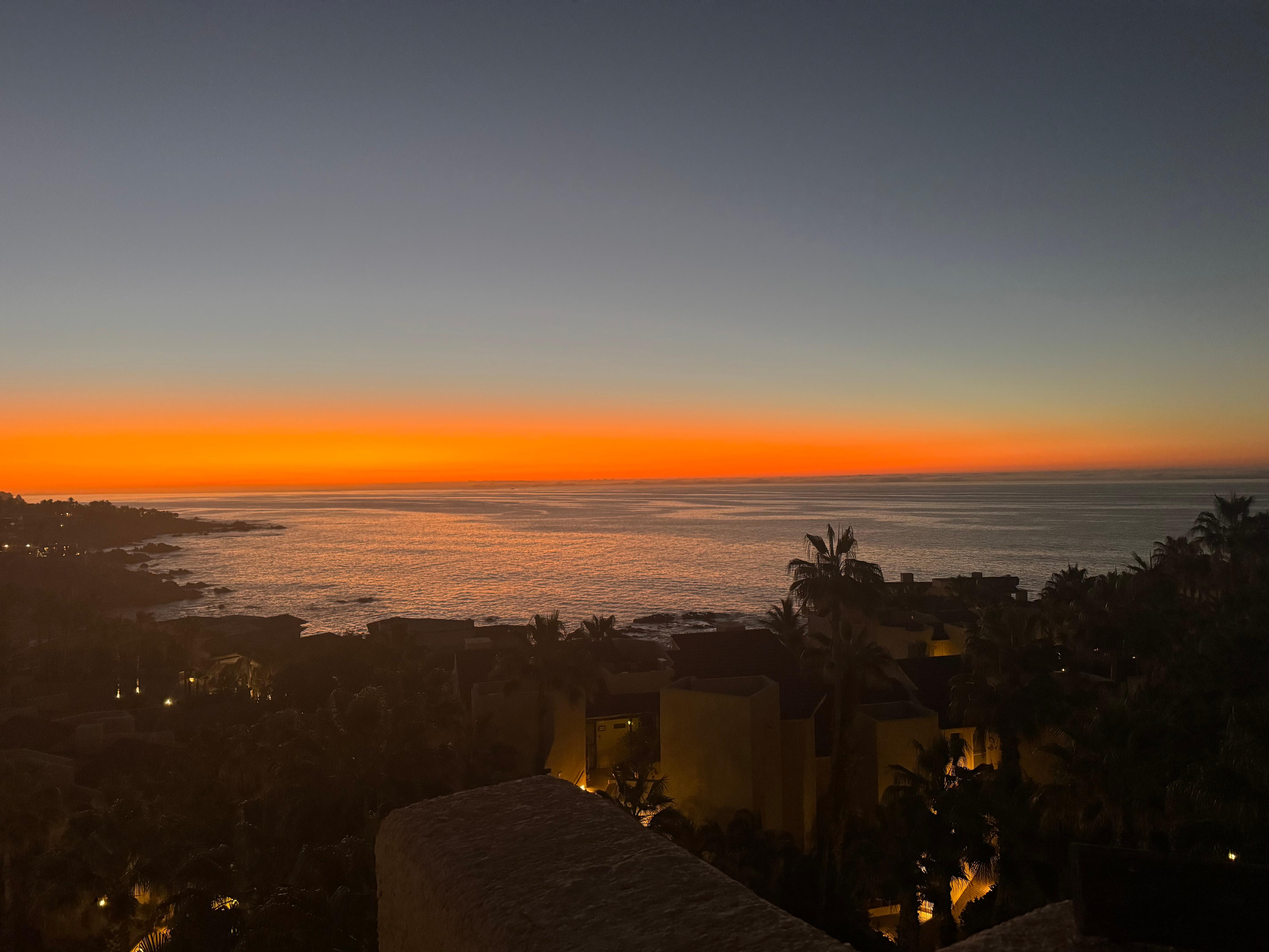 Sunrise view. Stunning. 