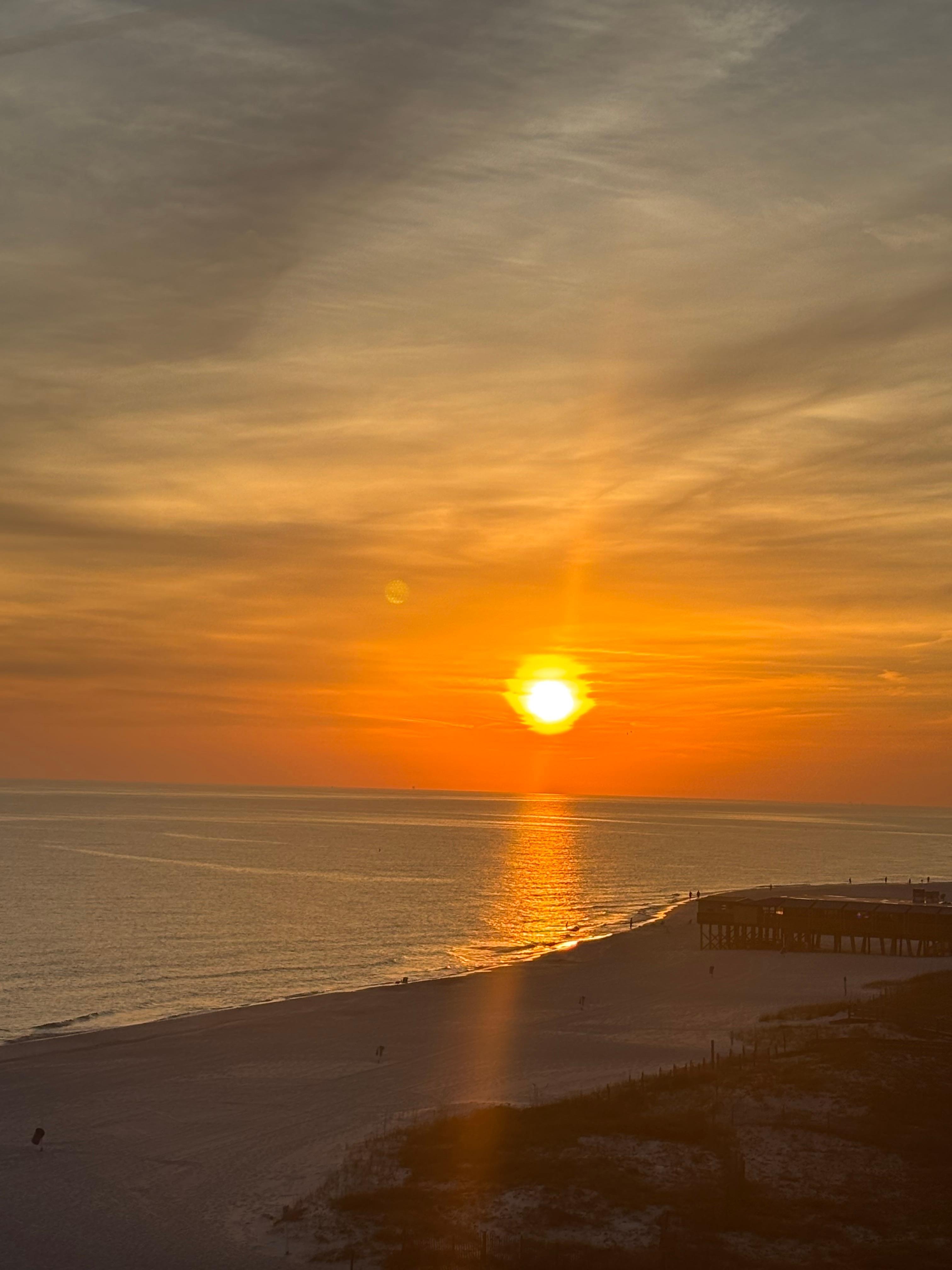 Best sunset view on the balcony!