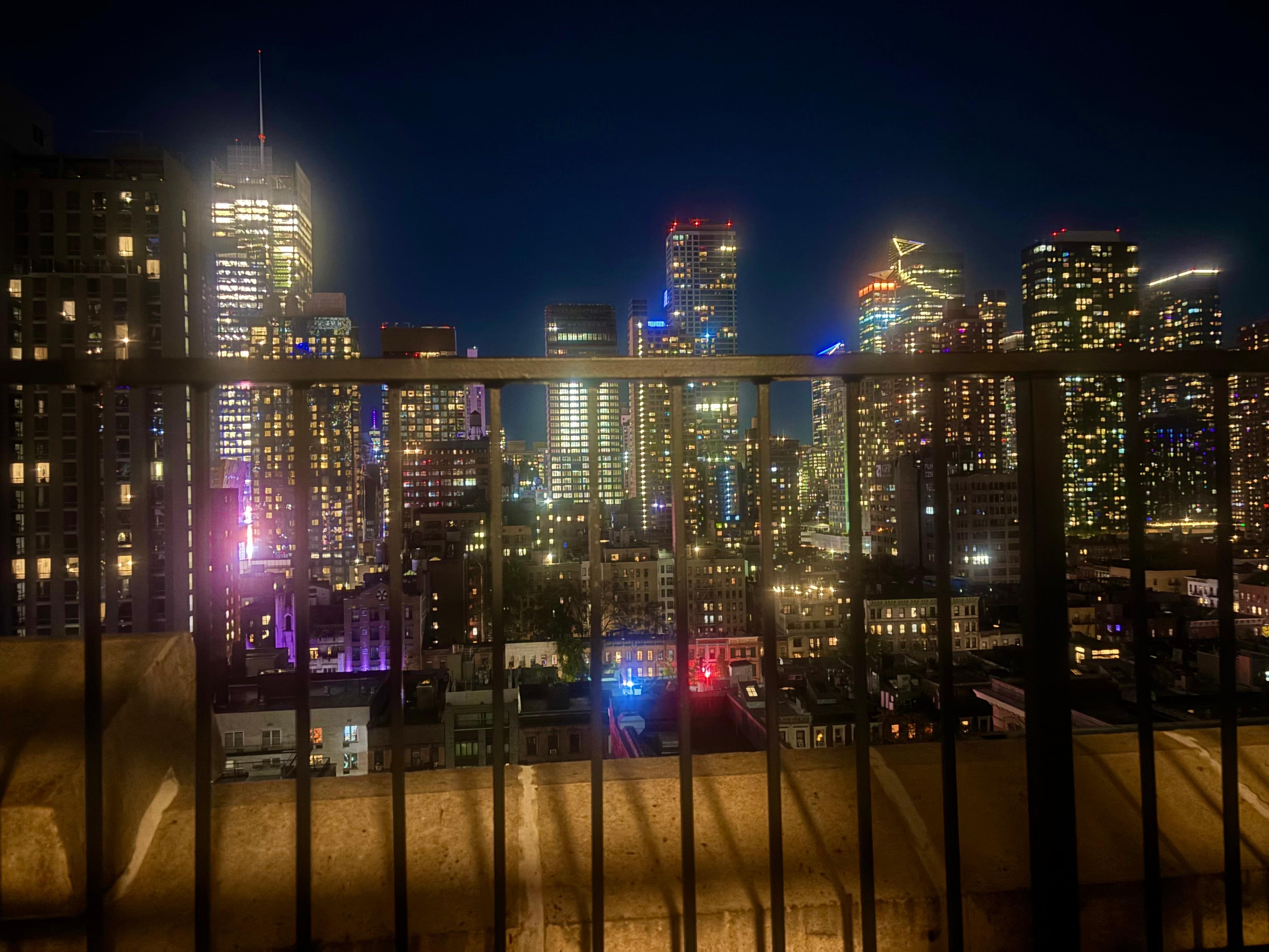 The view from our room on the 16th floor.  Room 1616.