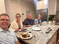 Enjoying Lewis Barbecue