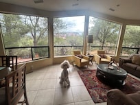 Huge windows with amazing views