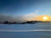 From the slope side view!