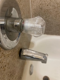 Broken faucet