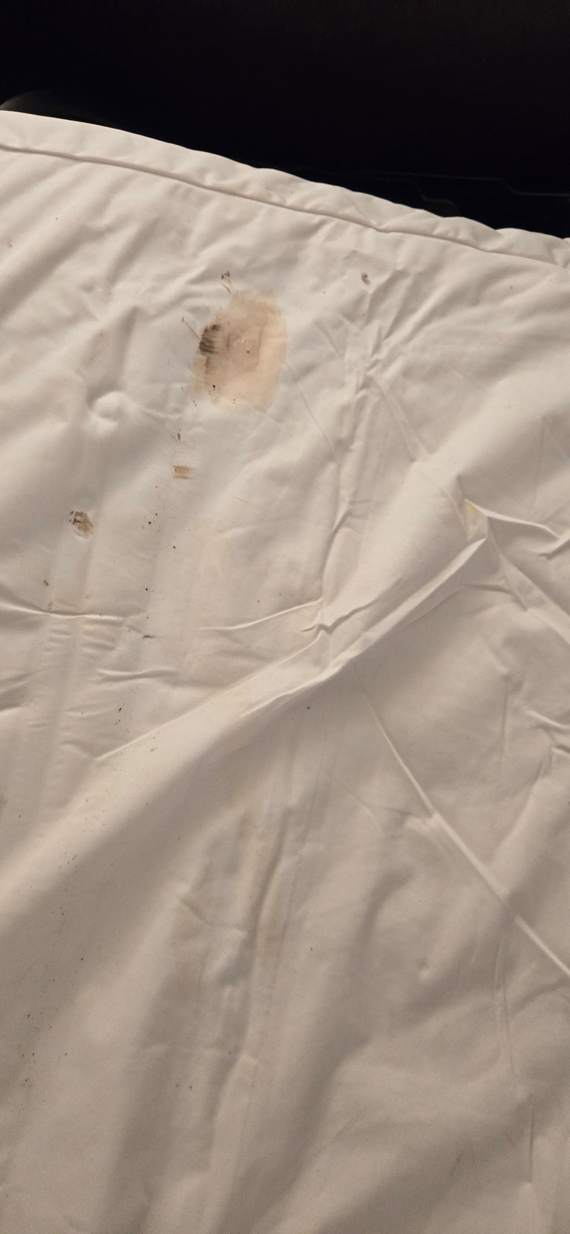 Filthy mattress cover