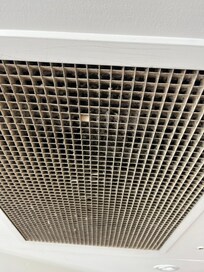 AC vent was full of dust so AC was not working very well at all. Clearly hasn't been cleaned for years!