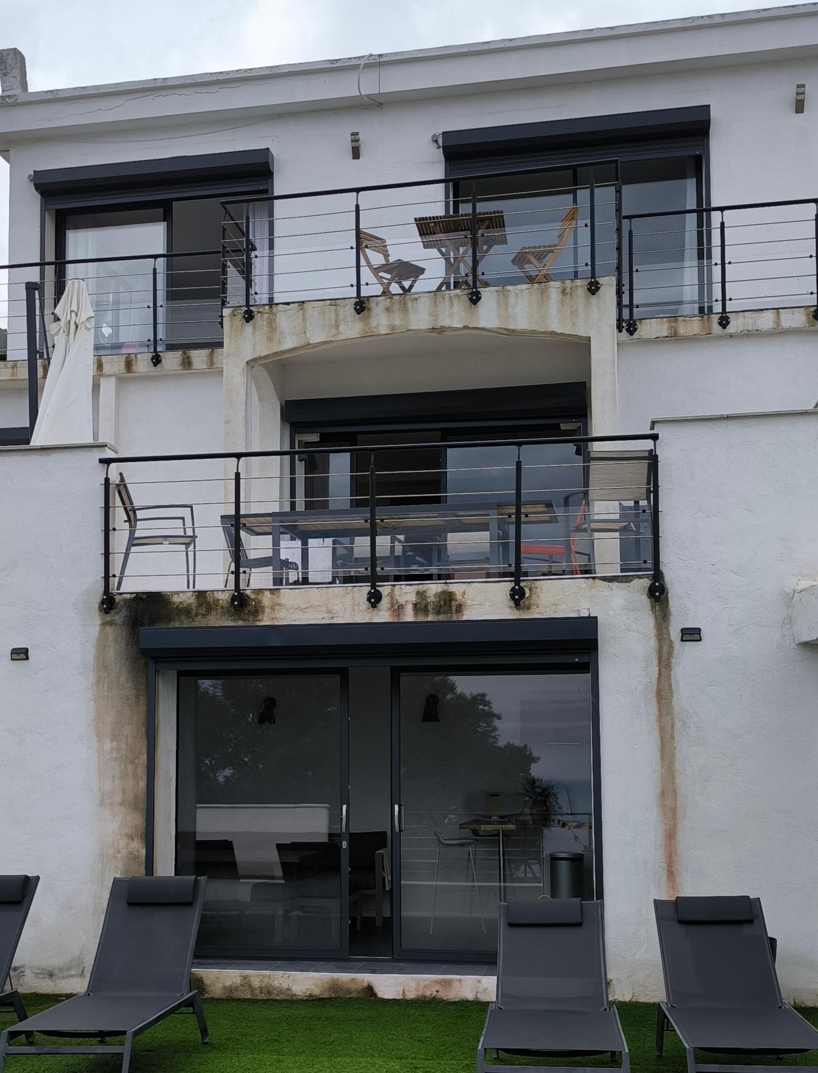 Insalubrité de la façade 