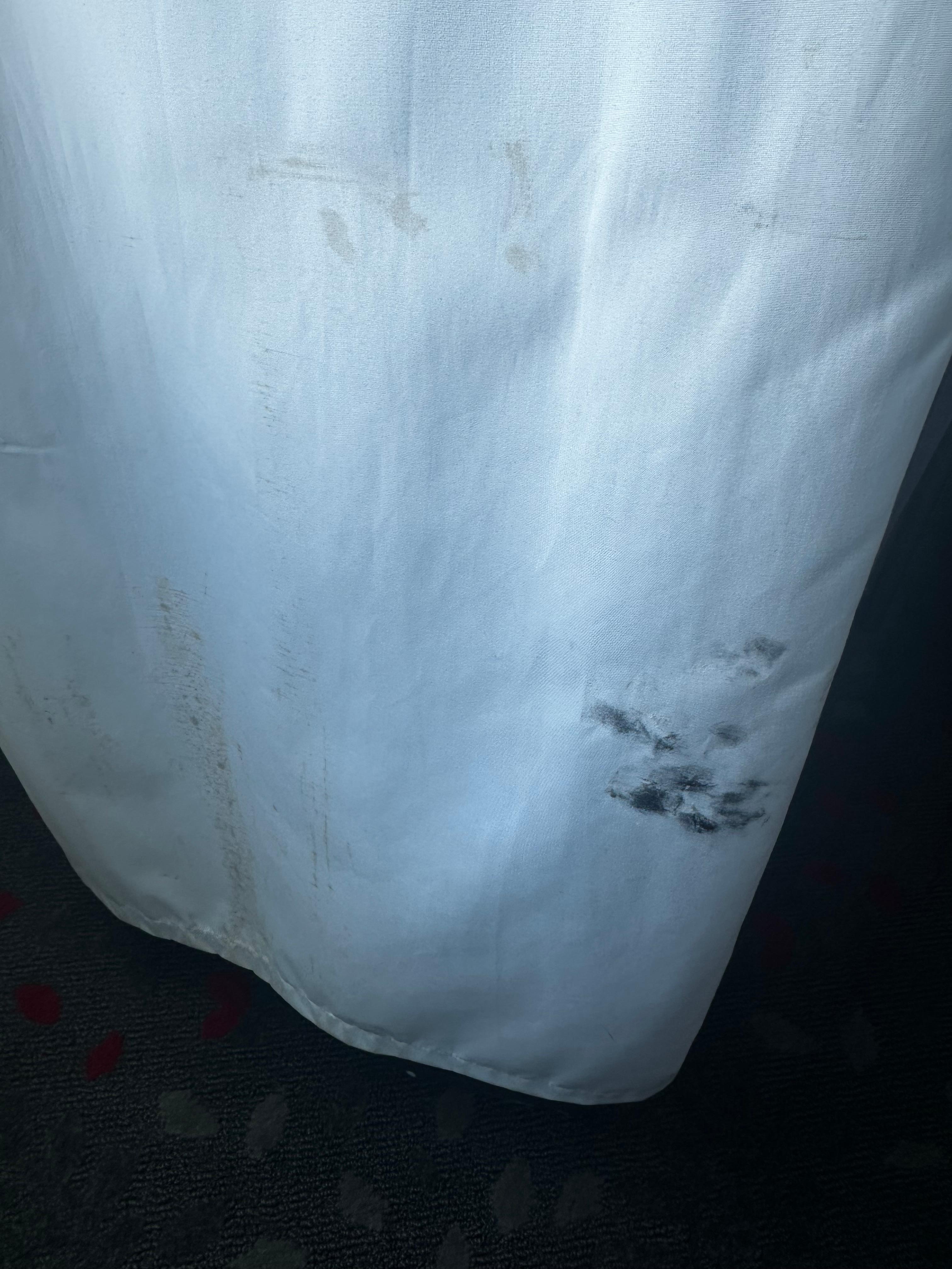 Dirty drapes