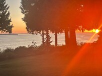 beautiful sunset that day