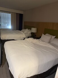 First room we were given was not ready for our check in even at 10pm!