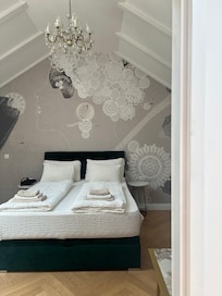 Comfort Double Room, City View bedroom