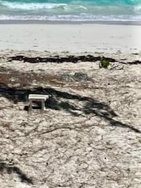 Unsafe access to beach - rocky