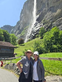 Short walk to Stabbach Falls