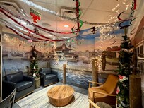 Cute little lobby bar.