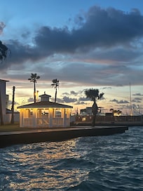 Sunset by the bay