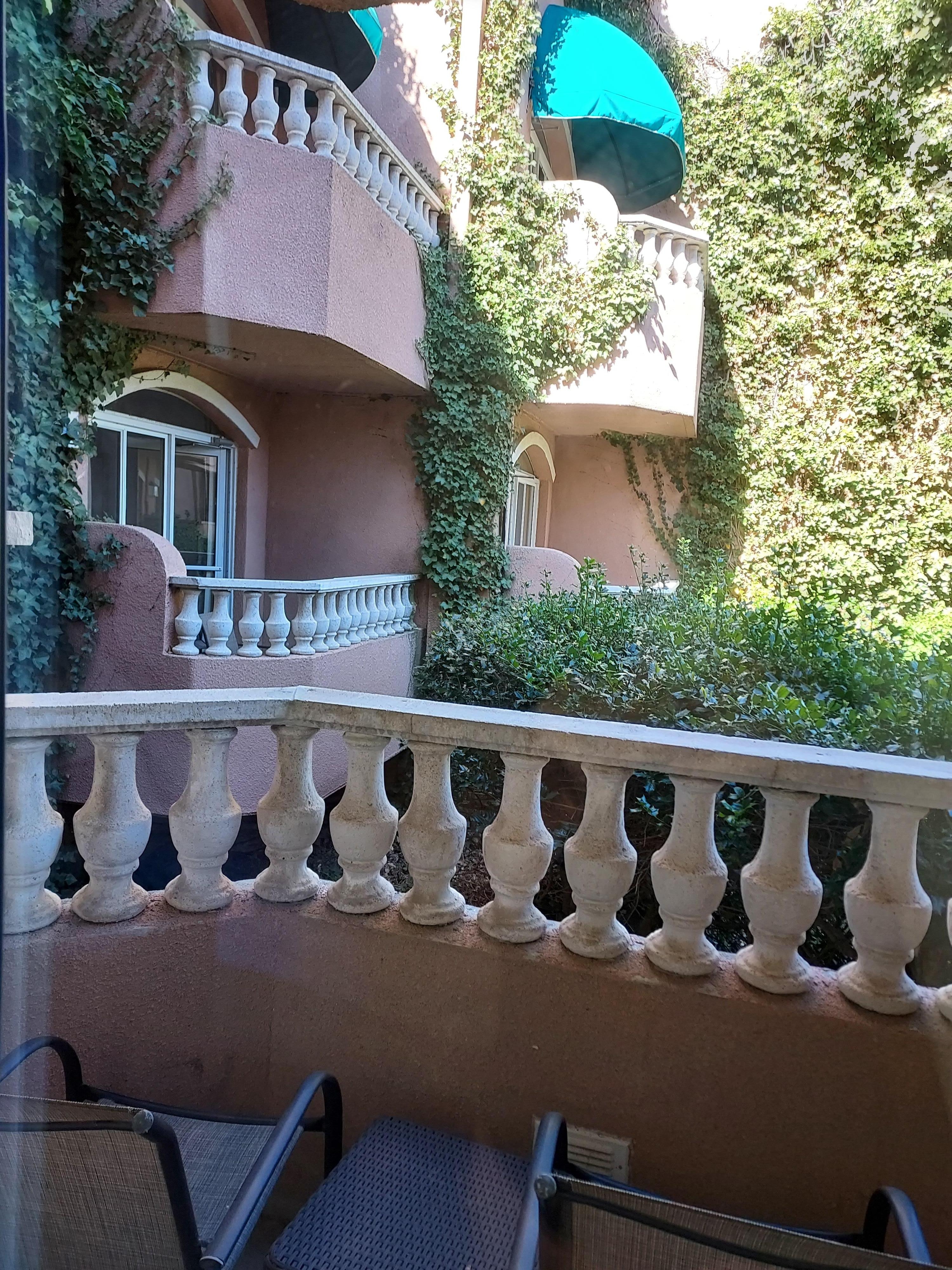 Charming view from our room