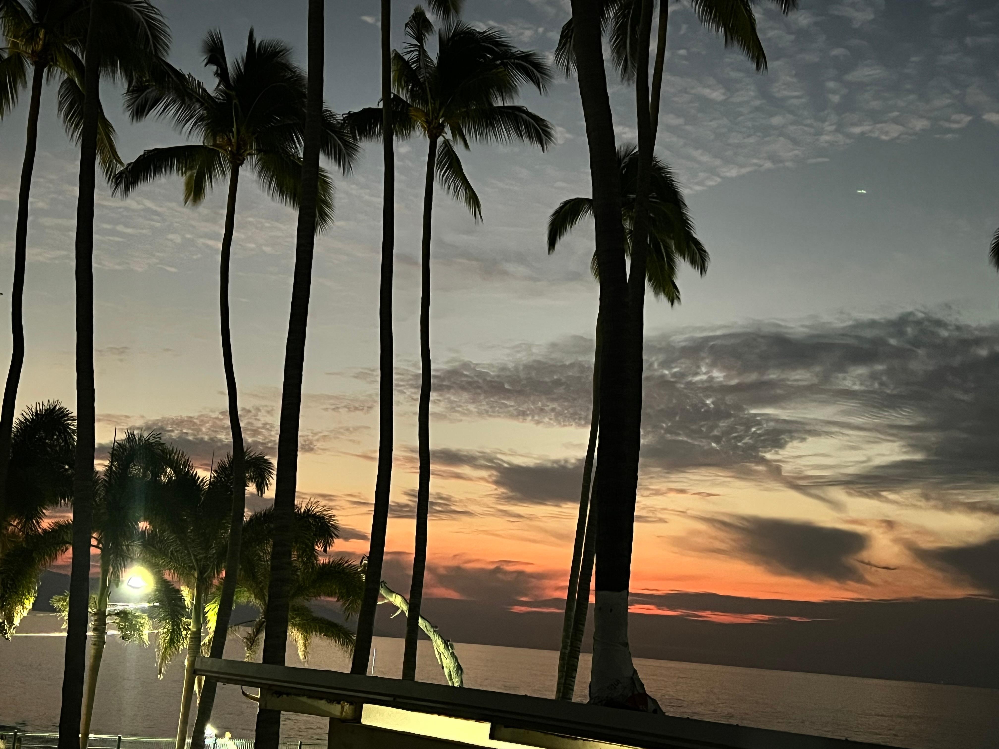 Excelentes atardeceres.