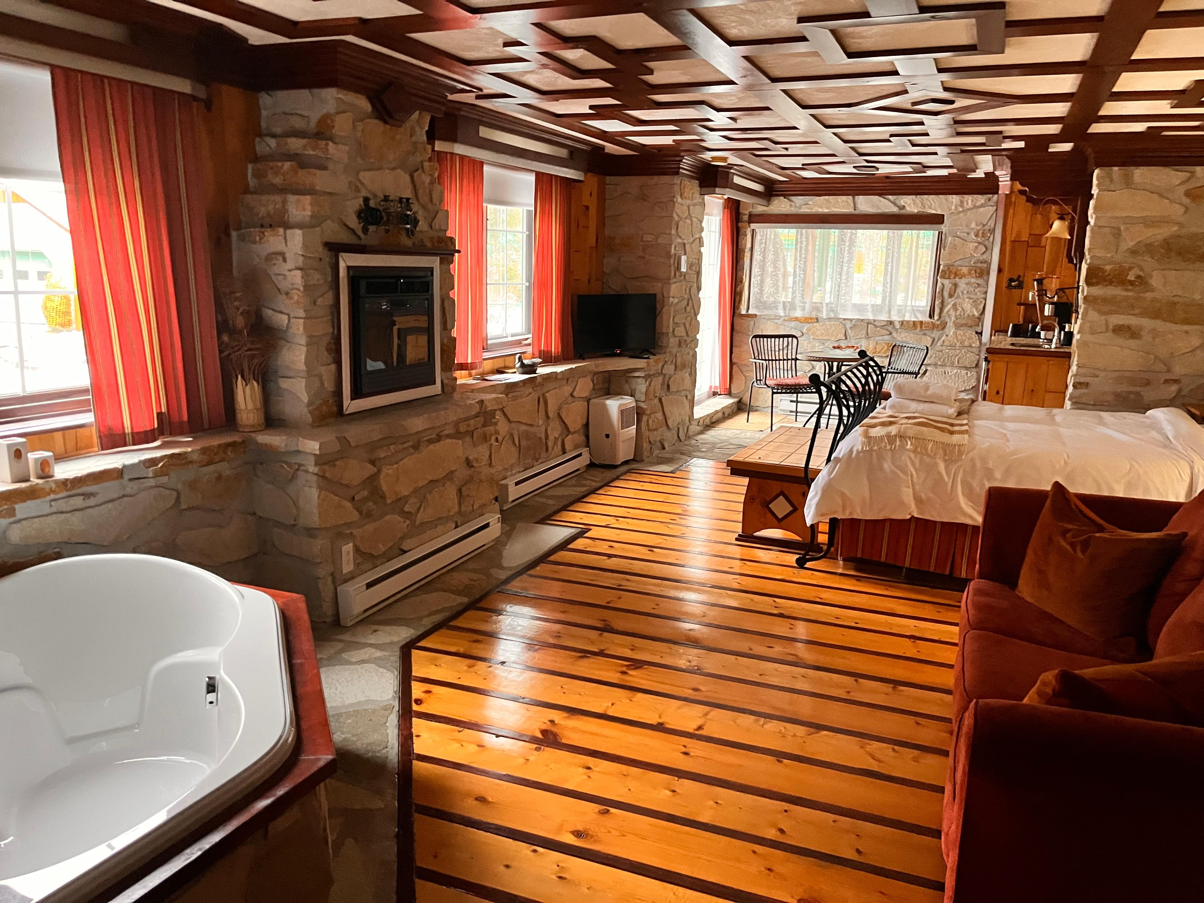 Intérieur de l’auberge