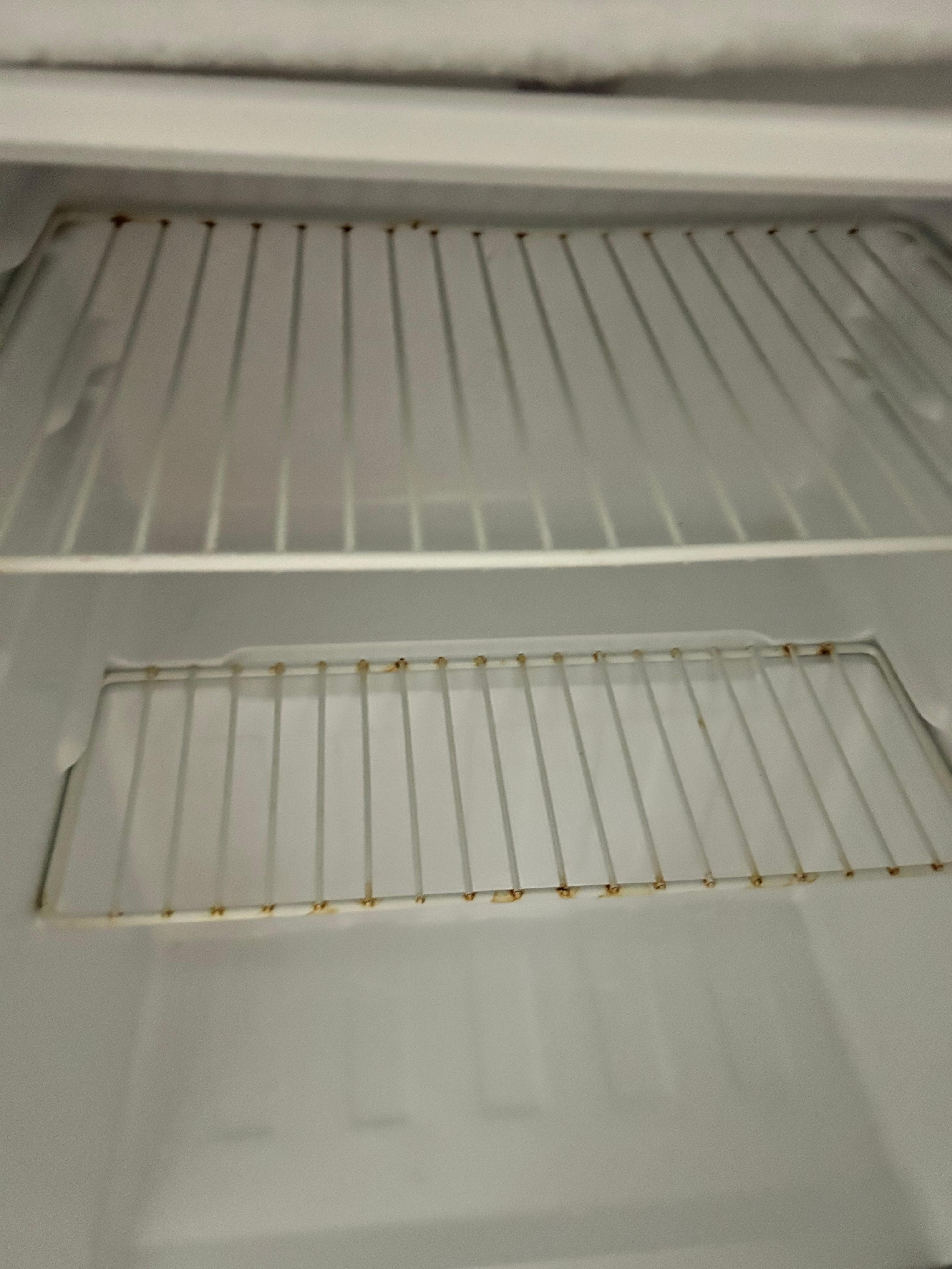 Rust refrigerator not clean