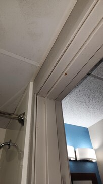 Mold rott in the door way