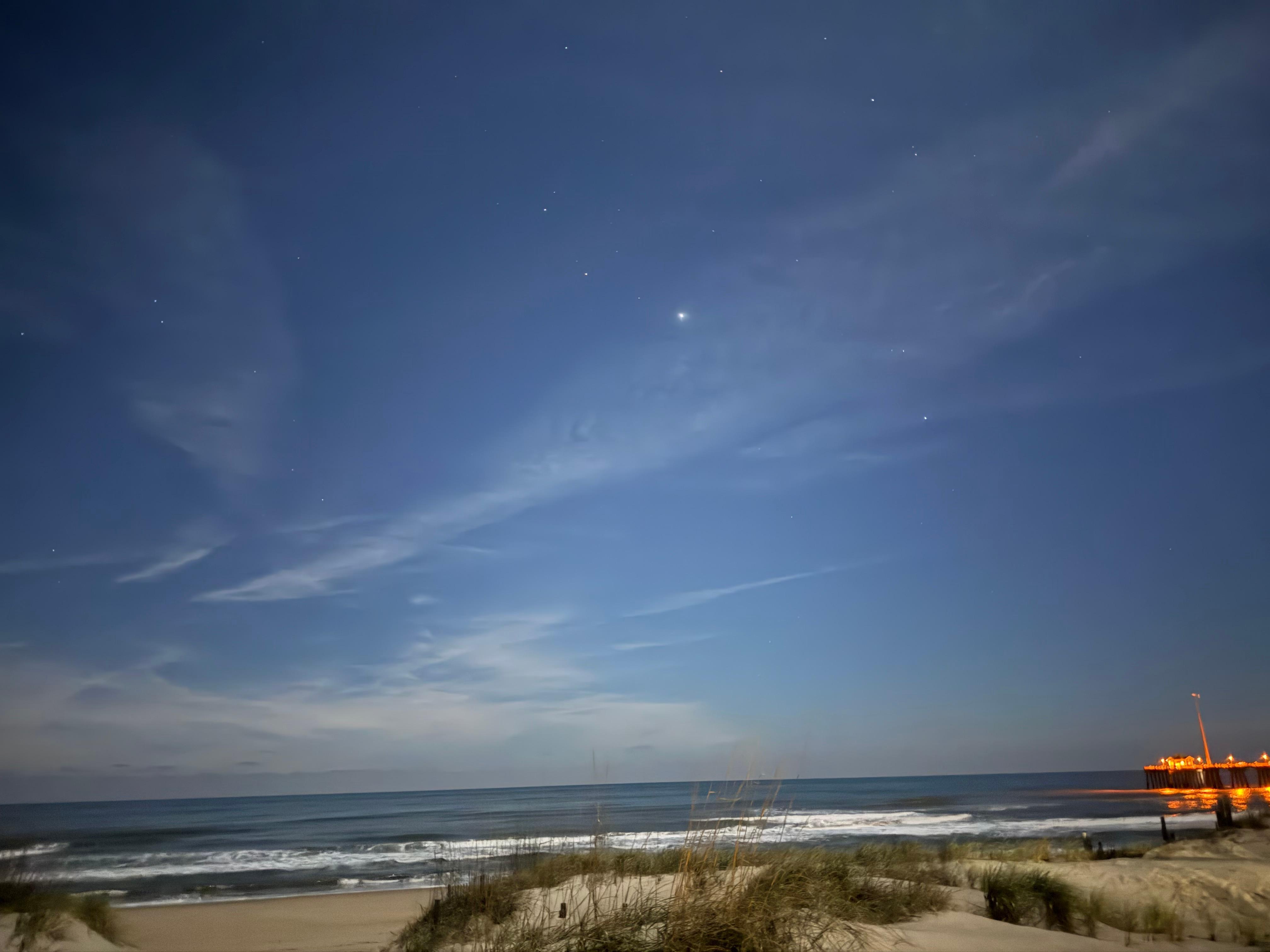 My view during my first night stay 