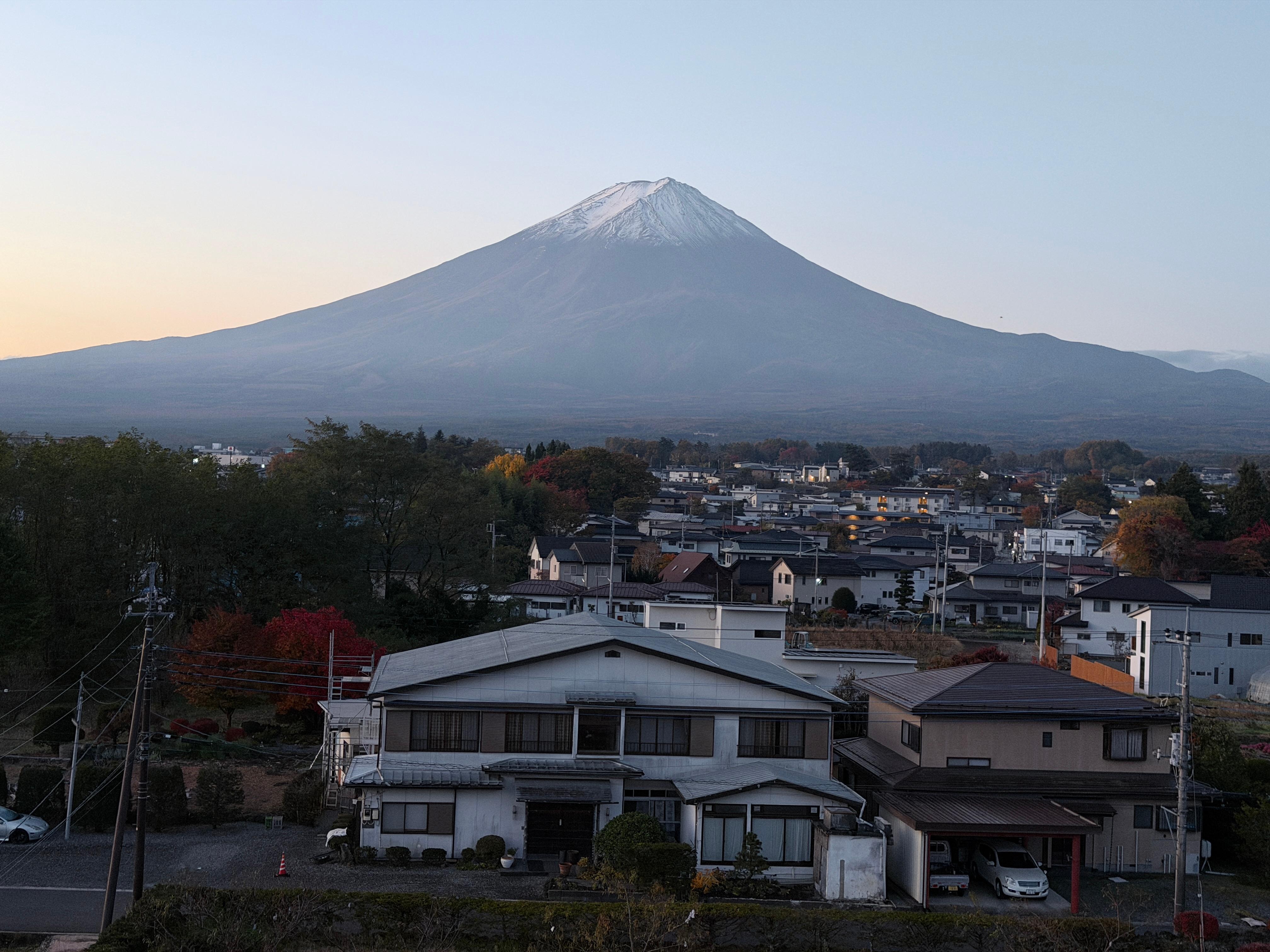 Great view of Mount Fuji 