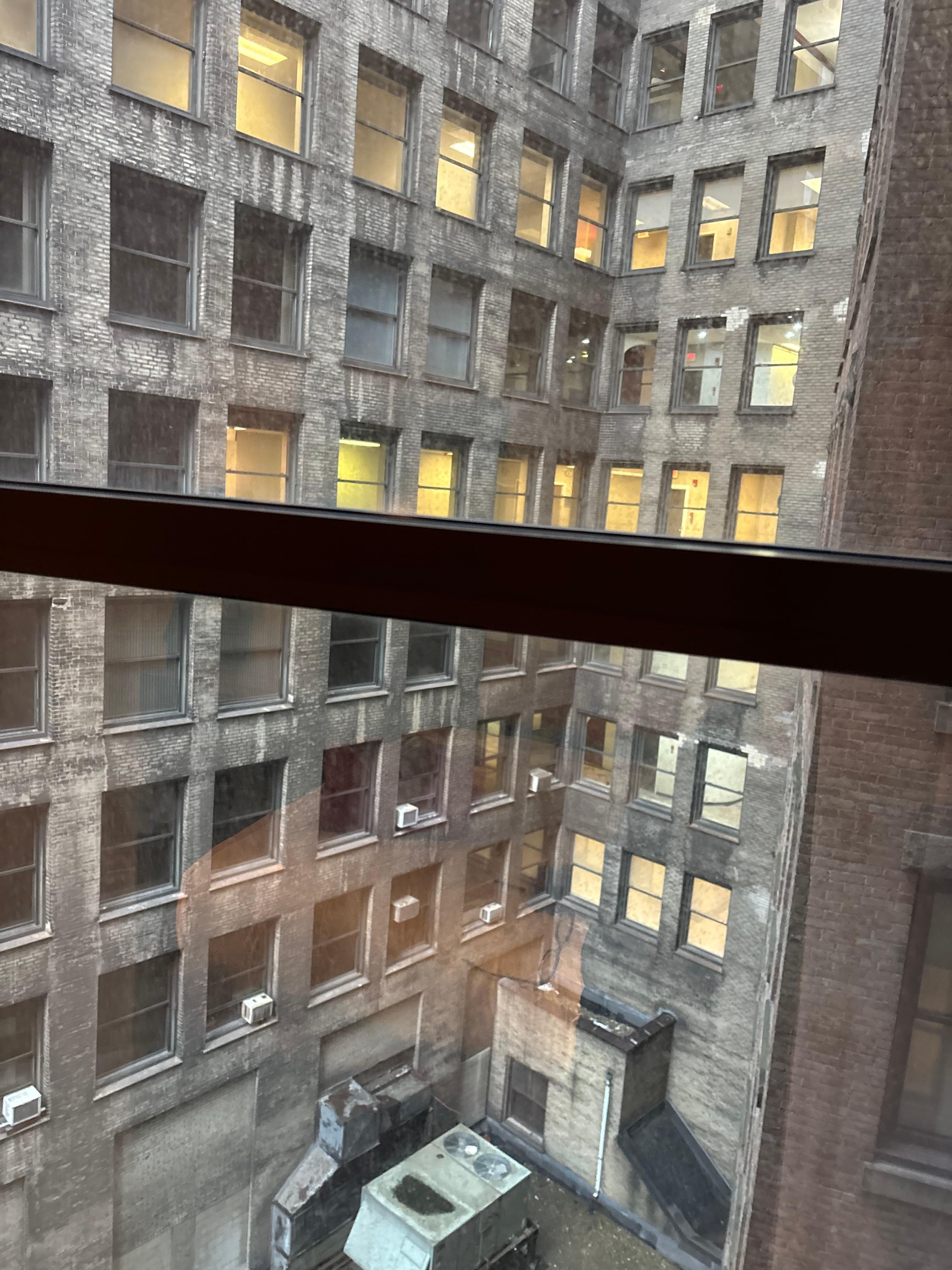 Our view from room 703..