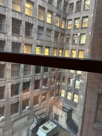 Our view from room 703..