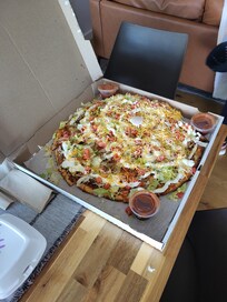 Taco Pizza a quick walk away.
