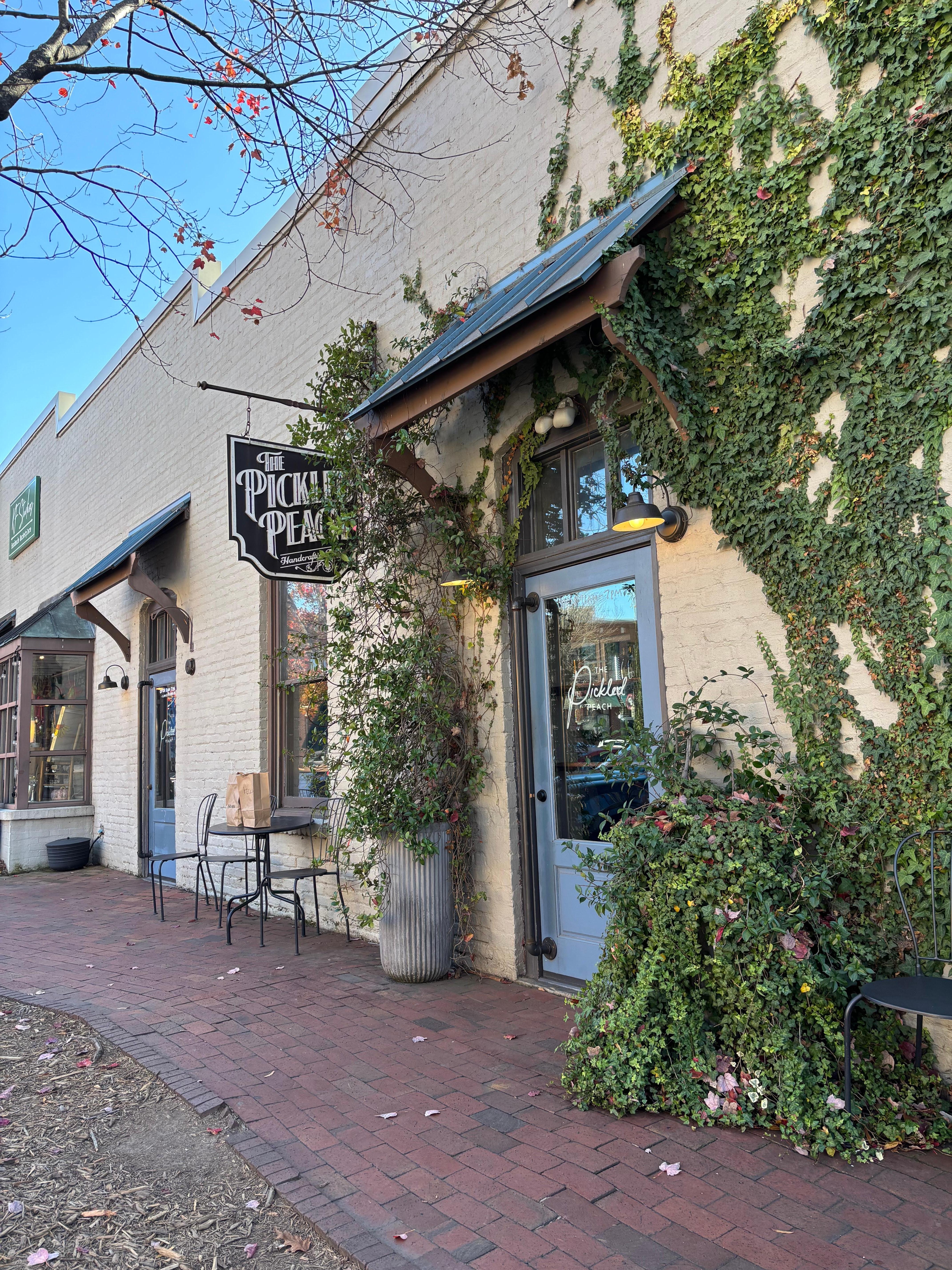 Pickled Peach, excellent food