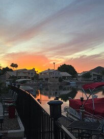 Stunning sunsets like this each night!