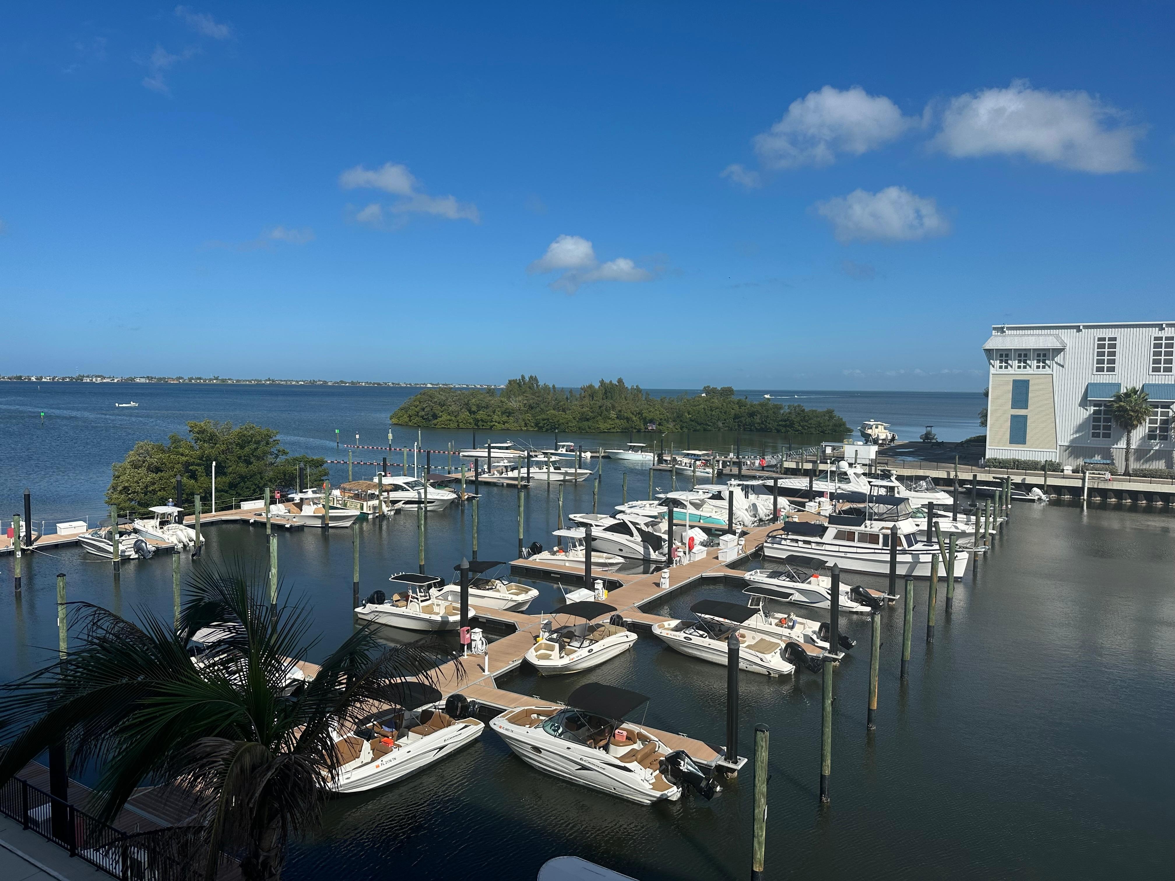 View from our balcony
