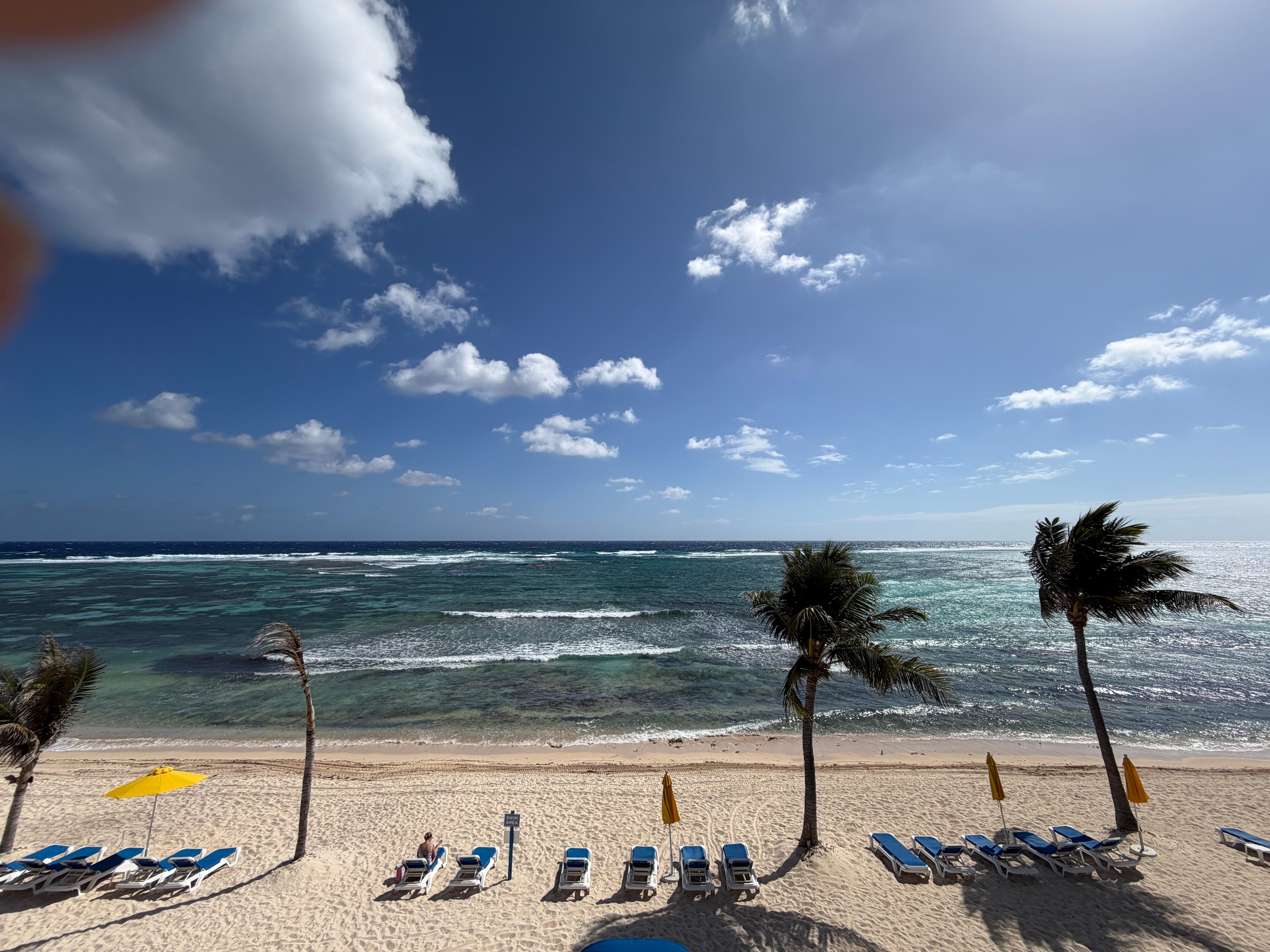 View from the balcony