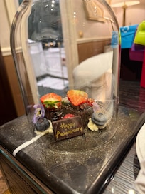 Anniversary dessert