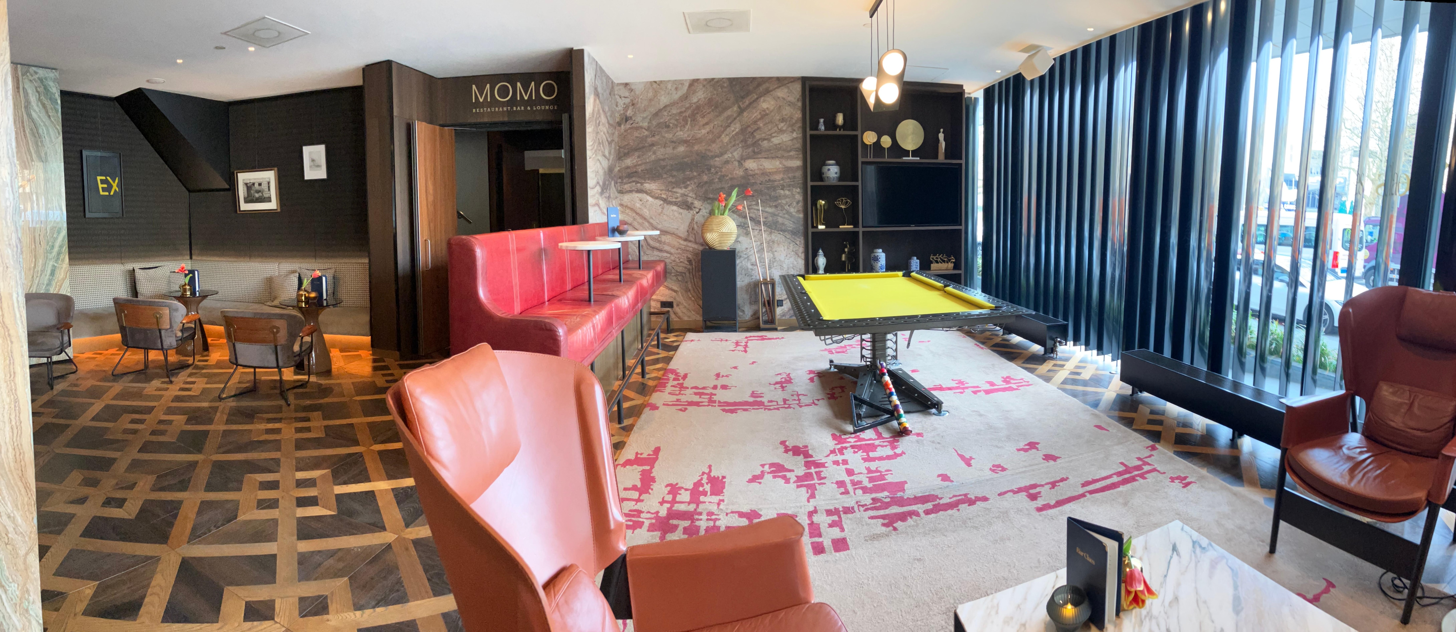 Lobby across from the bar