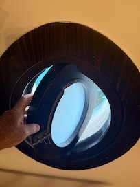 only window in the room