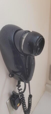 Broken hair dryer