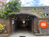 Front of hotel