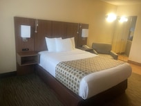 King bed, seemed like Queen