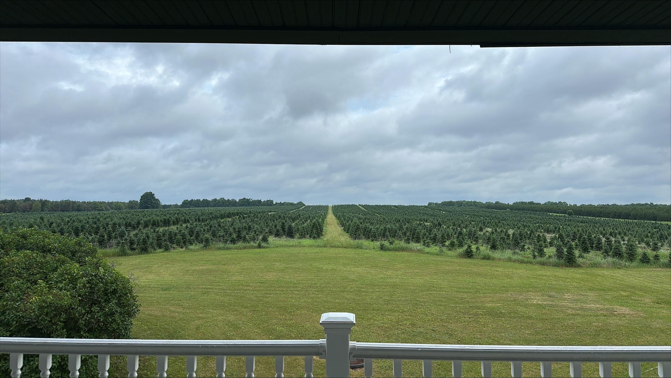 2nd Floor porch off the master bedroom