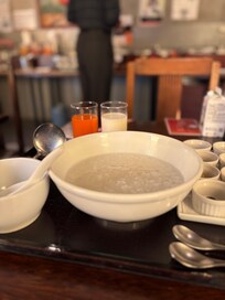 朝食: 中華粥